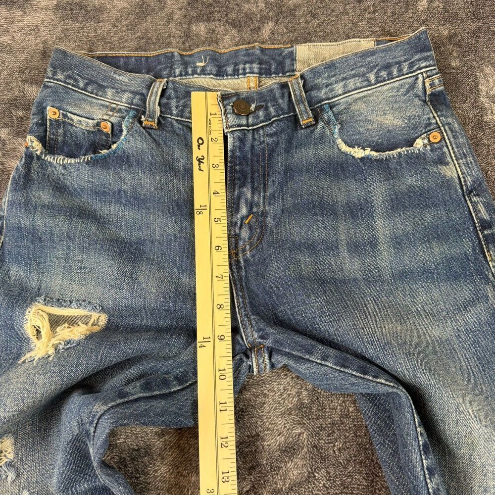 Levi's 1967 LVC Vintage 505-0217 Raw Selvedge Denim Jeans 29 (29X29.5) Big E - Picture 13 of 16